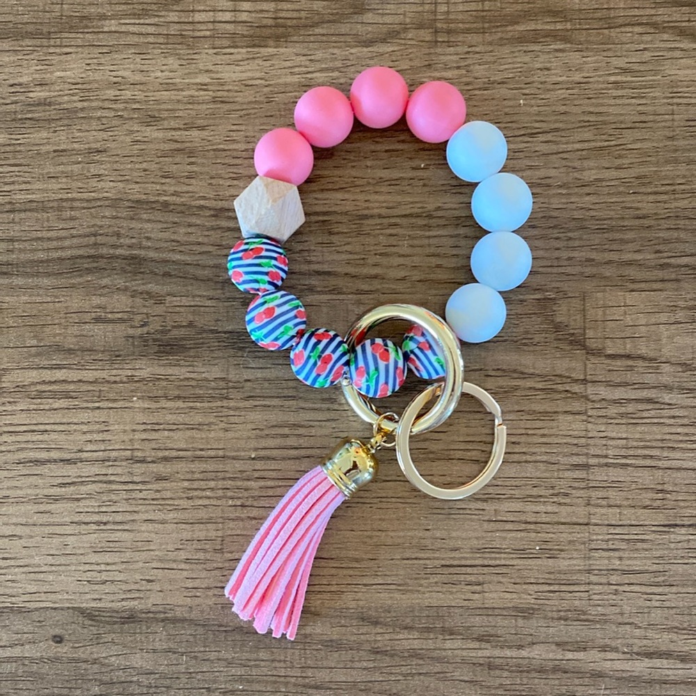 Keychain Bracelet with tassel
